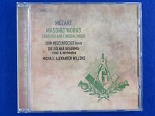 Mozart Masonic Works Cantatas And Funeral Music M.A. Willens - CD - Fast Postage picture