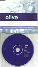 OLIVE Miracle UNRELEASED & EDIT & REMIXES PAUL OAKENFOLD & RONI SIZE CD single picture
