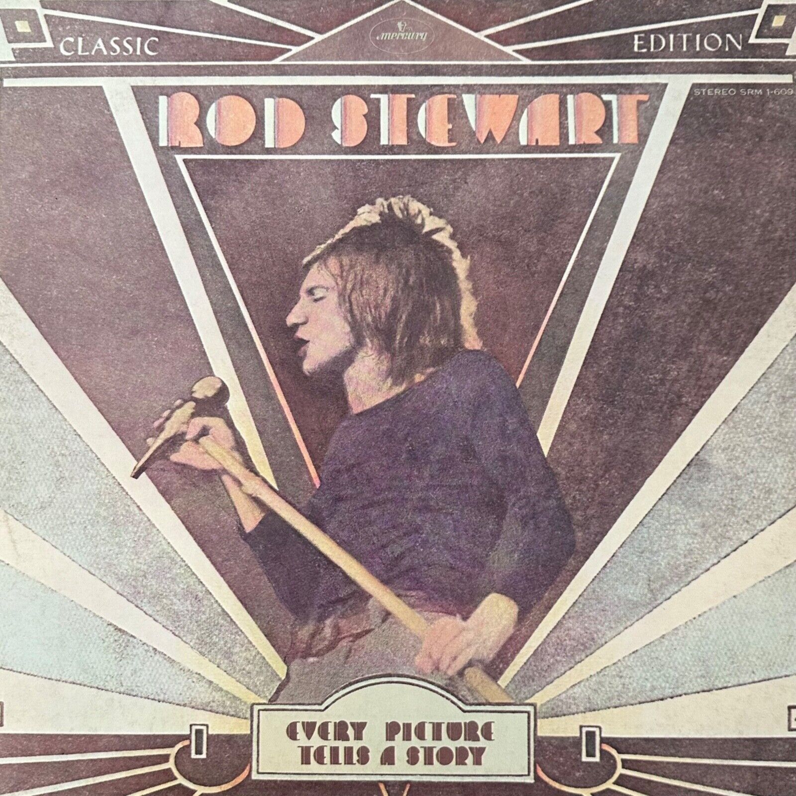 Rod Stewart Every Picture Tells A Story Vinyl LP 1971 Mercury SRM-1609 Original