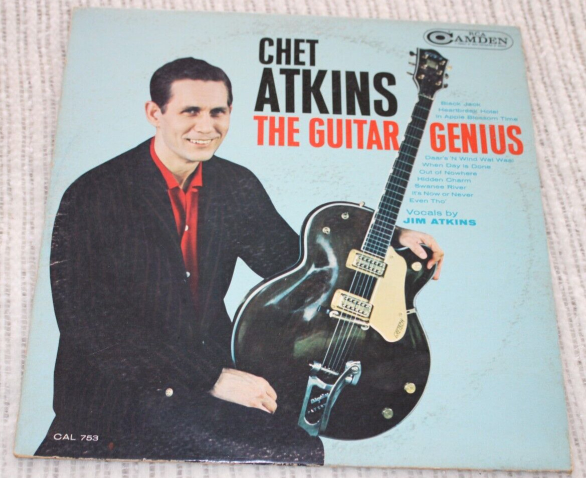 Chet Atkins, The Guitar Genius, CAL 753, 1963, 1st edition