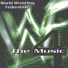 New CD WWF: The Music, Vol. 4 ~ 14 tracks, World Wrestling Federation picture