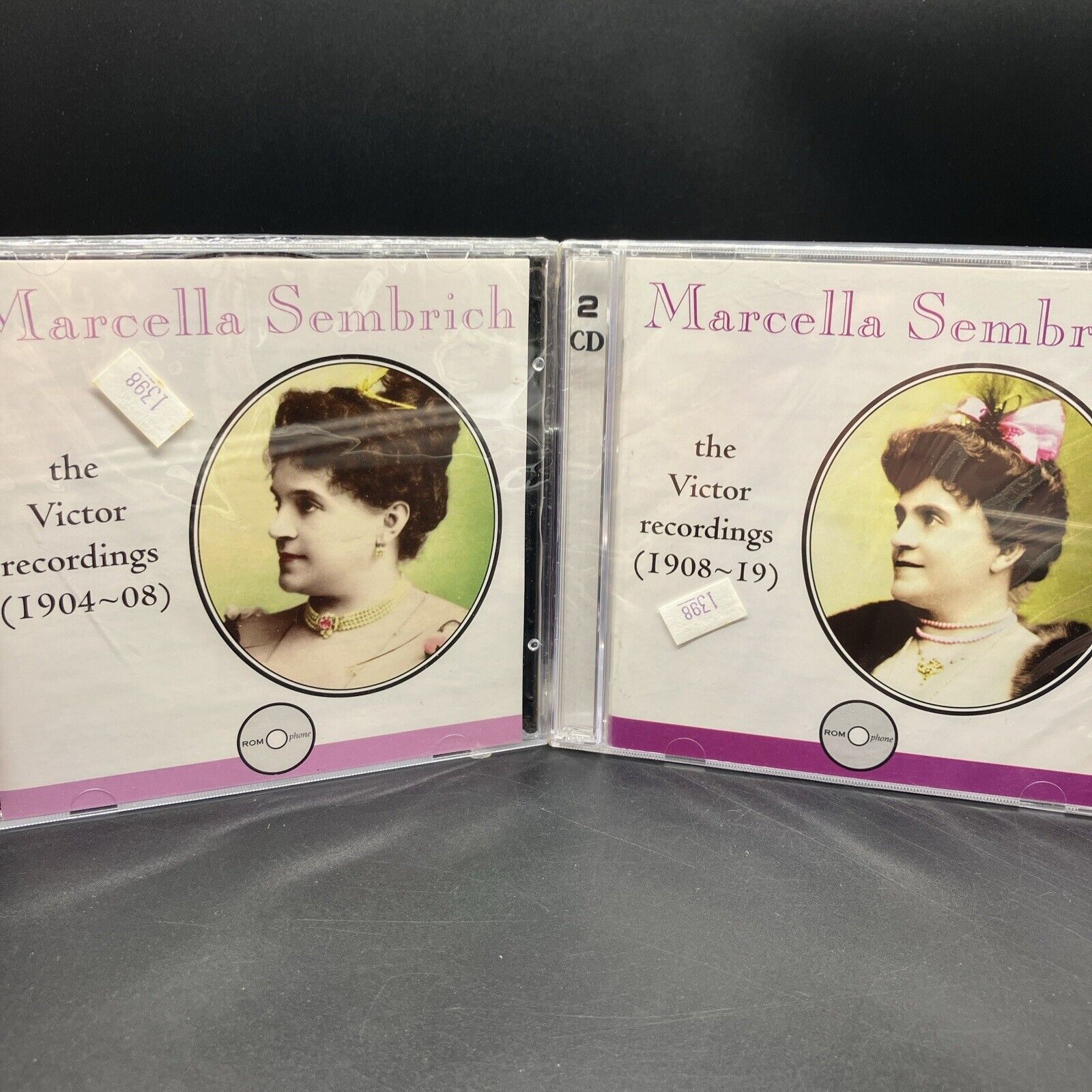 Marcella Sembrich - The Victor Recordings 1904-1908, 1908-1919  2 CDs New