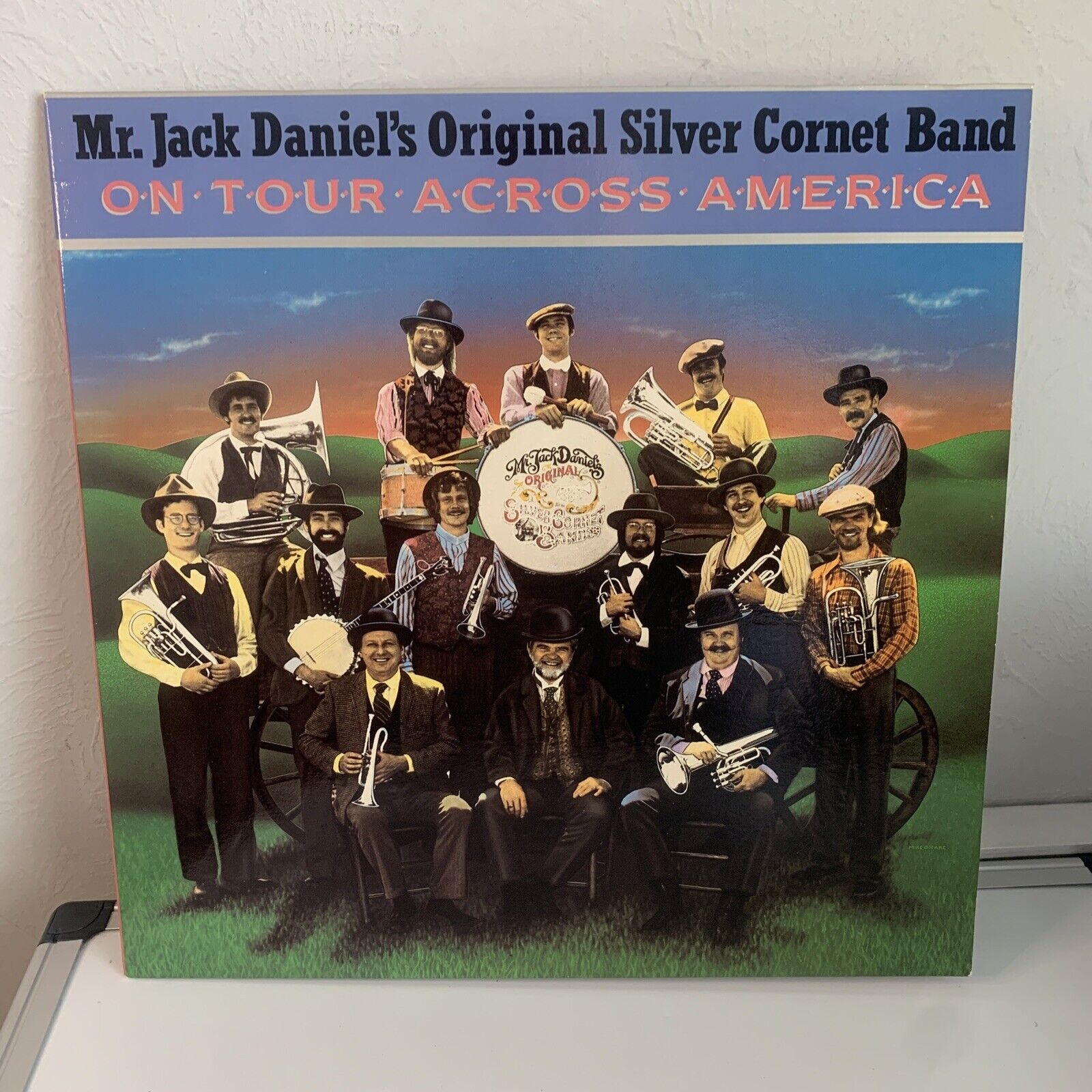 1985 Mr Jack Daniel’s Original Cornet Band On Tour Across America Album  Vinyl