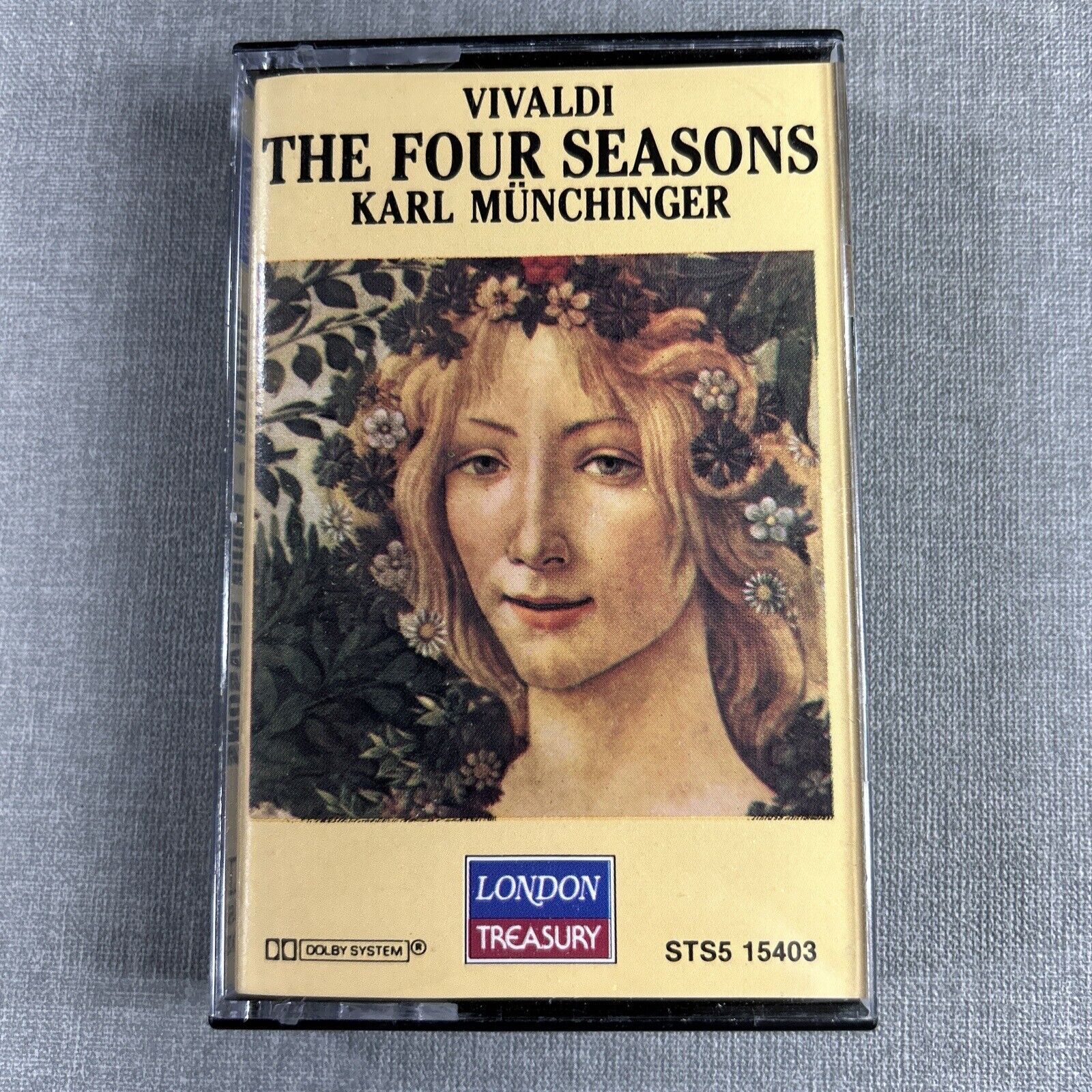 VIVALDI  ~ THE FOUR SEASONS Cassette Tape ~ Karl Munchinger 1979