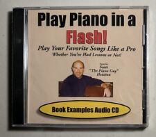 Play Piano in a Flash Book Examples Audio CD - Scott The Piano Guy Houston NEW picture