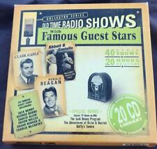 Collector Series Old Time Radio Shows with Famous Guest Stars – 20 CD Set – NEW picture