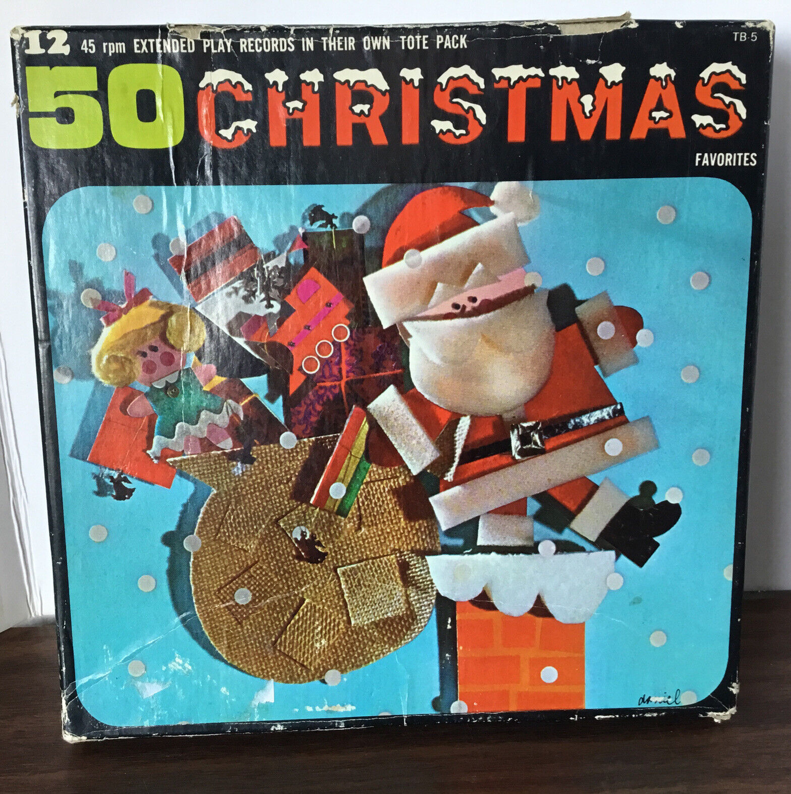 Vintage Christmas 45RPM Play Records 50 Christmas C