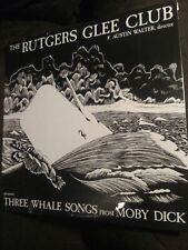 RUTGERS GLEE CLUB New Vinyl Record THREE WHALE SONGS from Moby Dick Newark NJ U picture