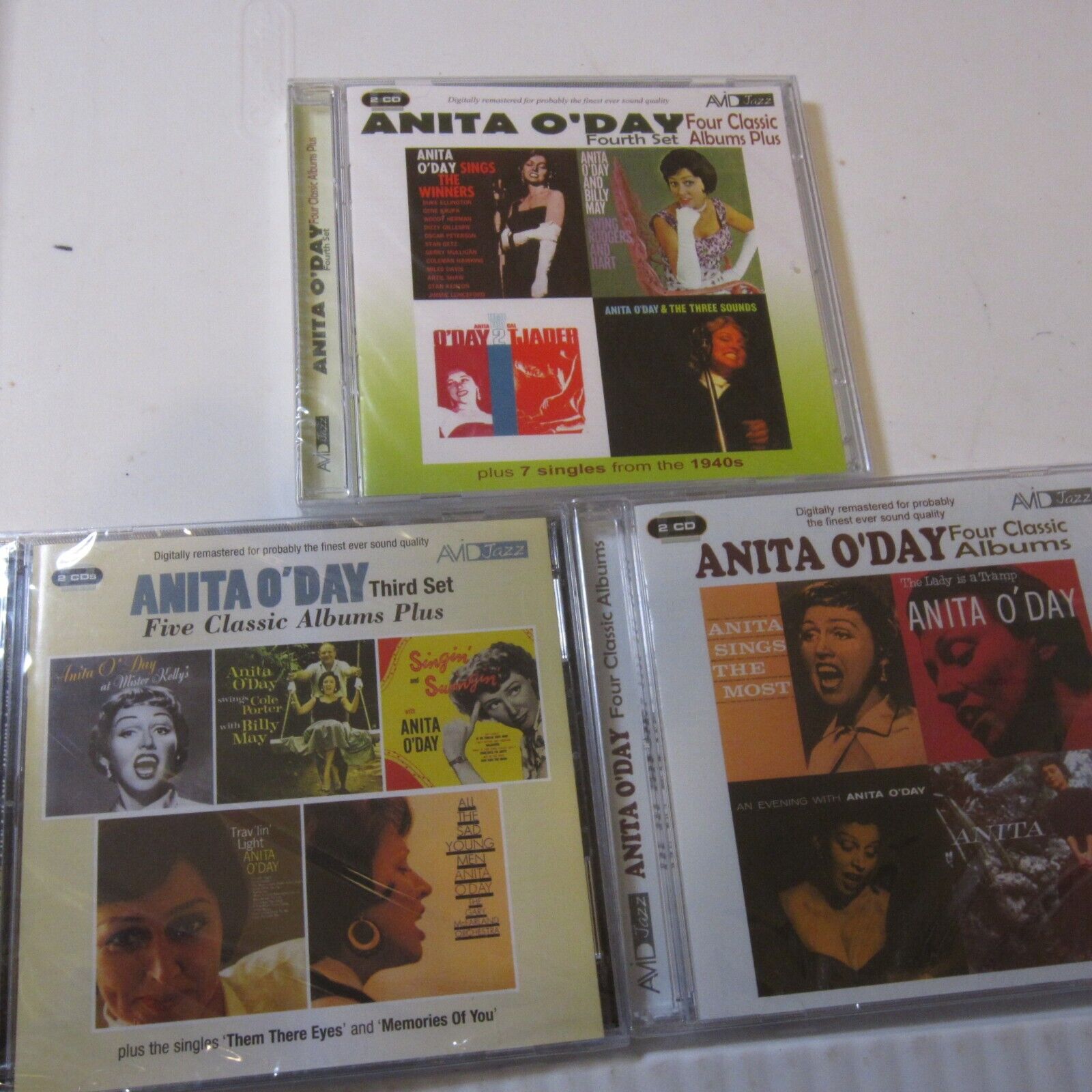 Anita O\'Day Amazing lot of 3 Albums\