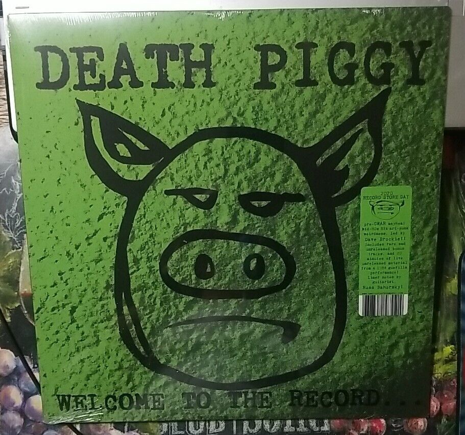 Death Piggy-Welcome To The Record  (Record Store Day 2020, Brockeill, pre-GWAR)