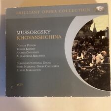 Mussorgsky Khovanshchina opera 3 CD box set Brilliant Opera Collection picture
