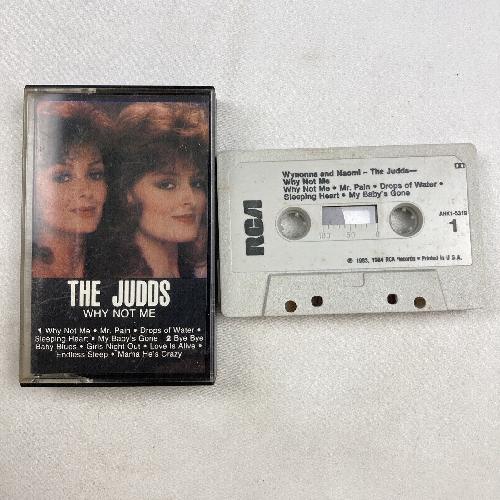 Vintage 1984 The Judds Why Not Me Cassette Tape Country Tested