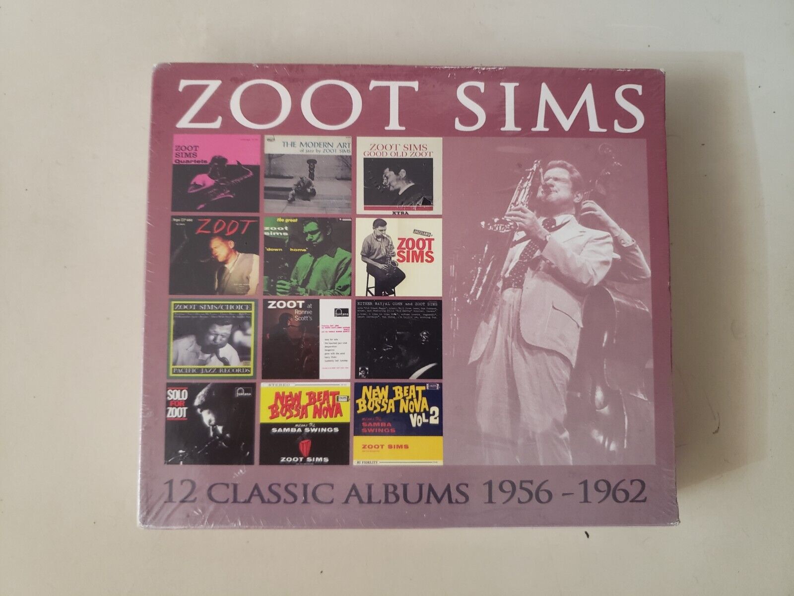 Zoot Sims – 12 Classic Albums 1956-1962 CD BOX SET - EN6CD9042 - 2015 NEW SEALED