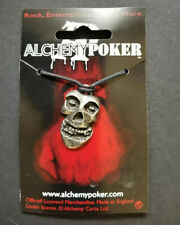 Alchemy Poker Misfits Skull Pendant Metal picture