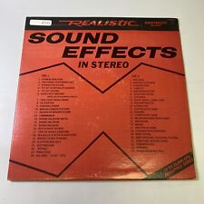 REALISTIC SOUND EFFECTS IN STEREO ALBUM 12
