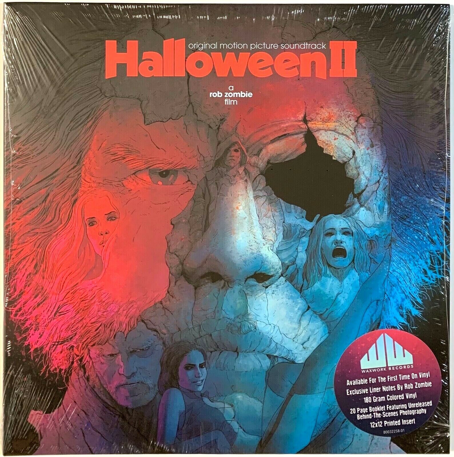 Rob Zombie\'s Halloween II Soundtrack [White Horse Colored Vinyl] LP Record Album