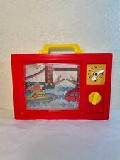 Vintage 1979 Bluebox Toddlers Music Box, 10 X 7 X 2”, Wind Up Not Working picture