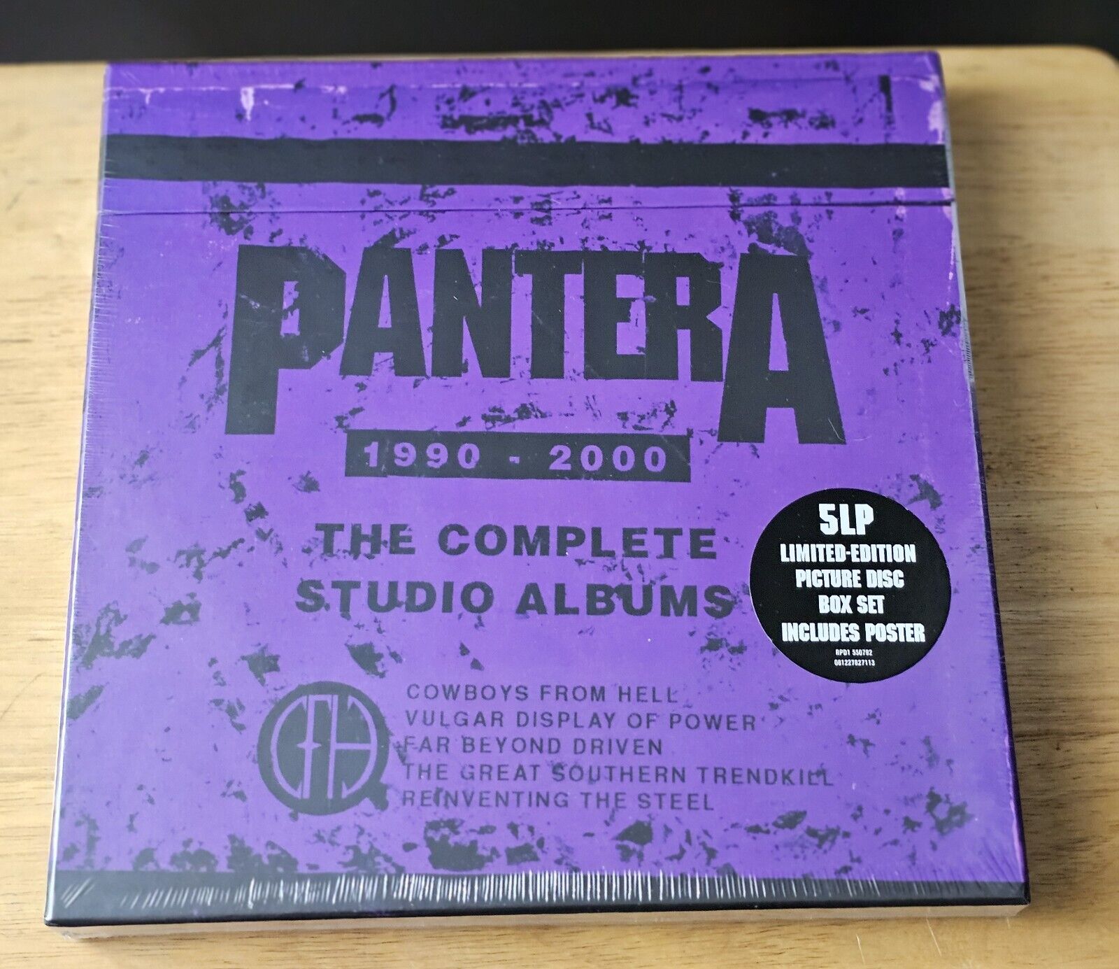PANTERA - THE COMPLETE STUDIO ALBUMS 1990-2000 (PICTURE DISC BOXED SET) NEW