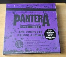 PANTERA - THE COMPLETE STUDIO ALBUMS 1990-2000 (PICTURE DISC BOXED SET) NEW picture