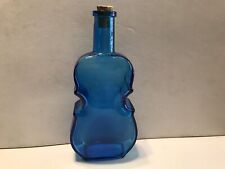 Bottle Blue Glass Violin Cello Bass Guitar Instrument Shaped , Wheaton NJ picture