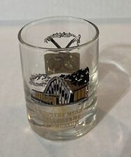 Vintage Country Music Hall of Fame and Museum, Nashville Shot Glass 1970s Clear picture
