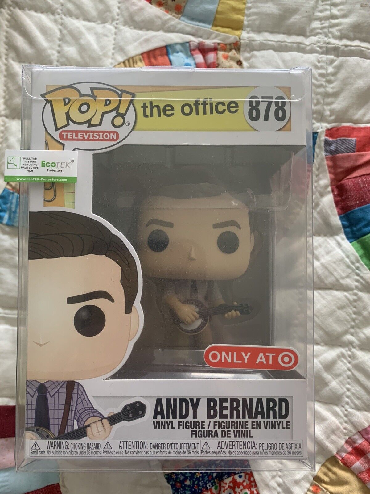 The Office Funko Pop Andy Bernard With Banjo 878 Targer Exclusive