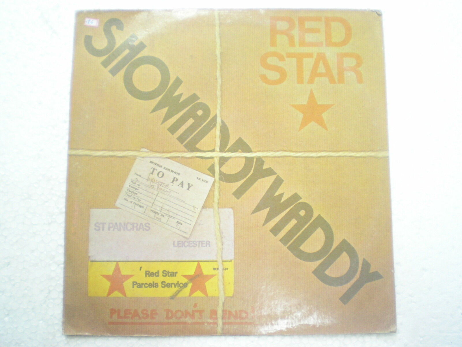 SHOWADDYWADDY RED STAR RARE LP record vinyl INDIA INDIAN 186 NM