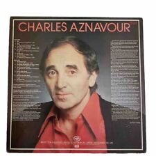 Charles Aznavour Self-Titled Chanson Pop 1979 LP Vinyl Album picture