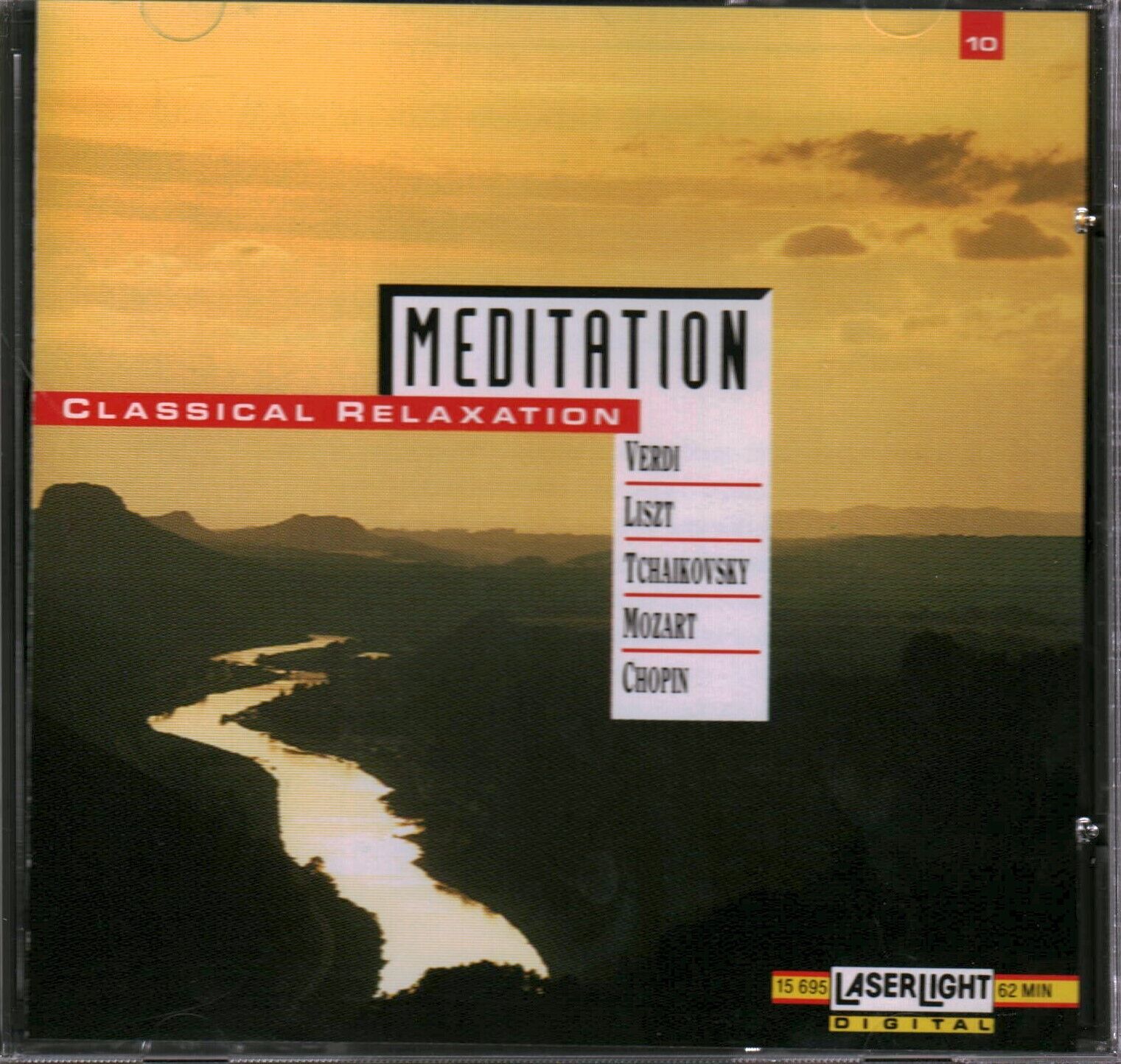 Meditation: Classical Relaxation, Vol. 10 (CD, Oct-1991, Laserlight)