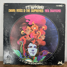 Diana Ross and The Supremes Neil Diamond ‎ It's Happening Vinyl picture
