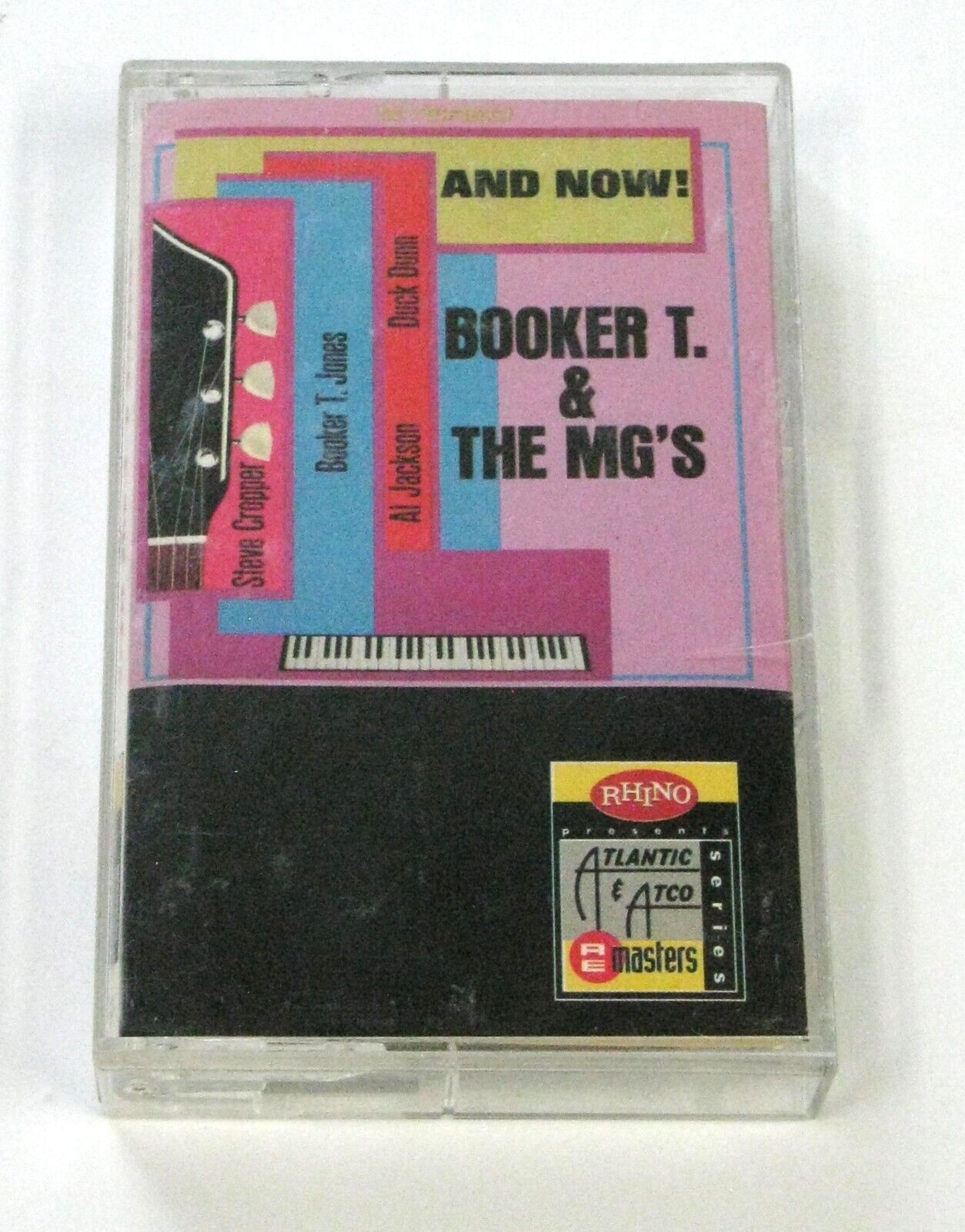 1966 Vintage Cassette Tape Booker T.  & The Mg\'s And Now Atlantic Records