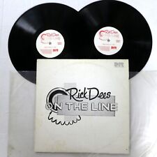 RICK DEES On The Line 2xLP March 27, 1989 Near-MINT vinyl    a4960 picture