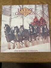 Holiday Greetings Budweiser Clydesdales Album picture