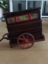 Vintage Wood  Hurdy Gurdy Music Box  picture