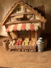 VTG Westland Music Box Vegetable Stand Country Roadside Store Farmers Market VGC picture