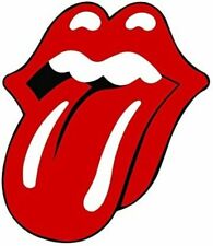 THE ROLLING STONES LIPS AND TONGUE STICKER ROCK ROLL BUMPER STICKER LAPTOP picture
