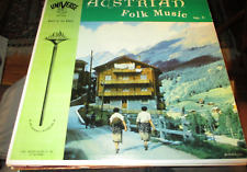 1961 V/A- AUSTRIAN FOLK MUSIC VOL.2 LP Universe ULP 515 VG-/VG+ picture