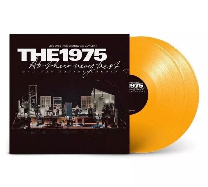The 1975 At Their Very Best Live from MSG Orange Vinyl - In hand ready to ship