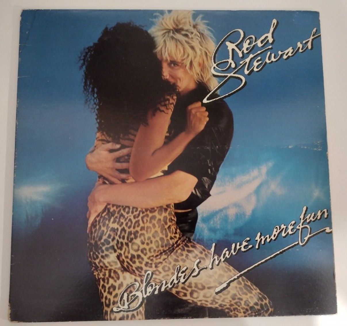 Rod Stewart Blondes Have More Fun vintage 1978 vinyl LP Record album