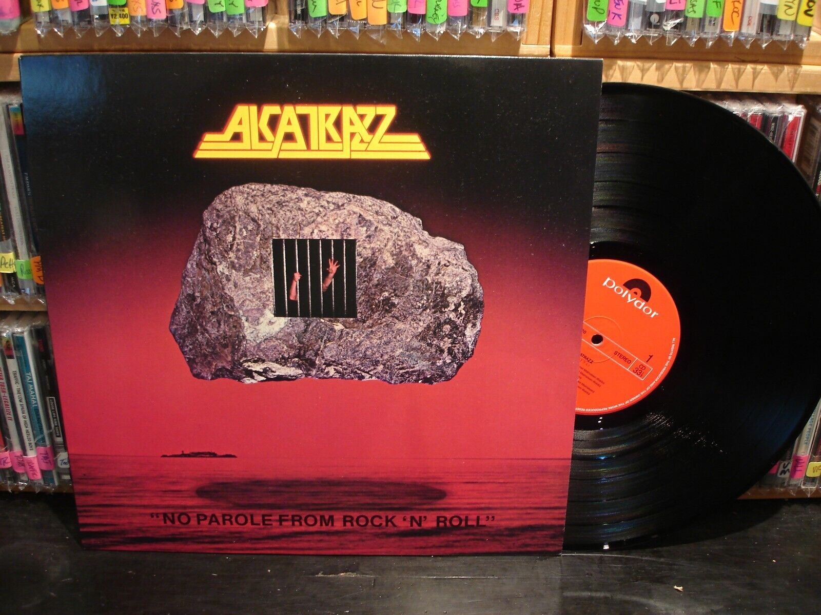 Alcatrazz – No Parole From Rock \'N\' Roll - Japanese LP  Polydor 28MM 032