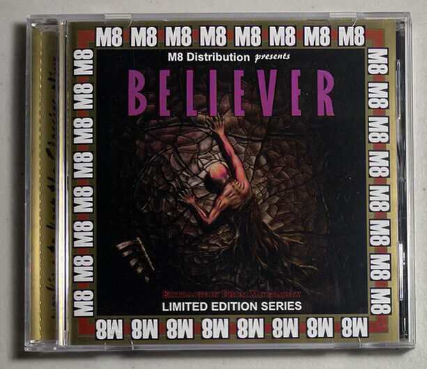 BELIEVER - Extraction From Mortality (CD, 2001, w/ Bonus Tracks) LIKE NEW RARE