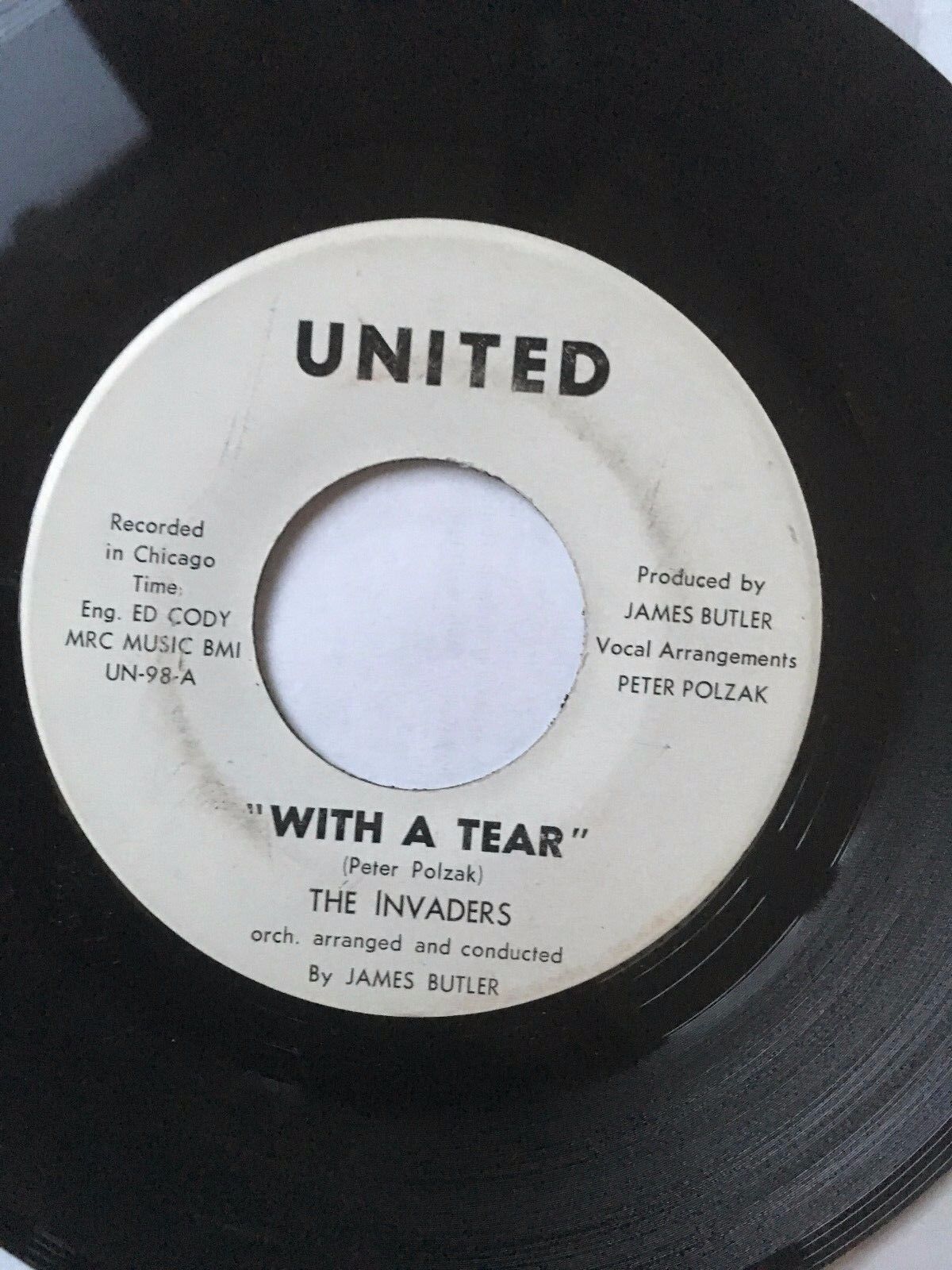 RARE CHICAGO GARAGE 45/ THE INVADERS \