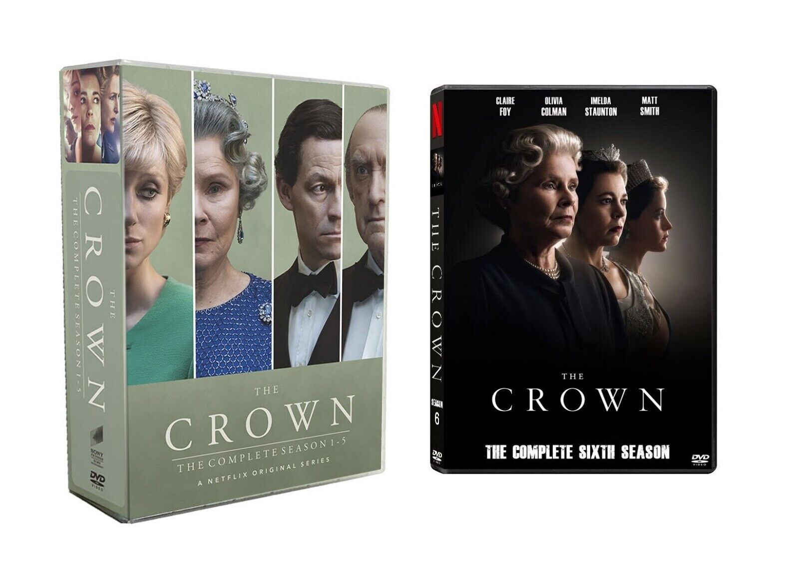 Crown: The Complete Series, Season 1-6 (DVD, TV-Series)