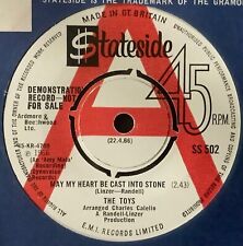THE TOYS*MAY MY HEART BE CAST*1966*STATESIDE*NORTHERN SOUL GEM*UK*DEMO*MINT picture