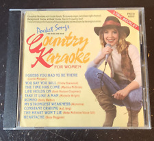 USED Pocket Songs Country Karaoke Women Recording Karaoke Country Music CD 1994 picture