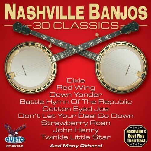 Nashville Banjos - 30 Classics [New CD]