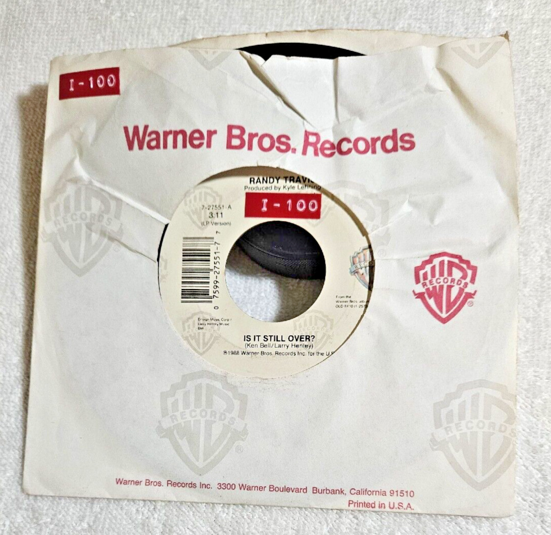 Randy Travis – Is It Still Over? - 1988 Warner Bros. Records 7-27551 7\