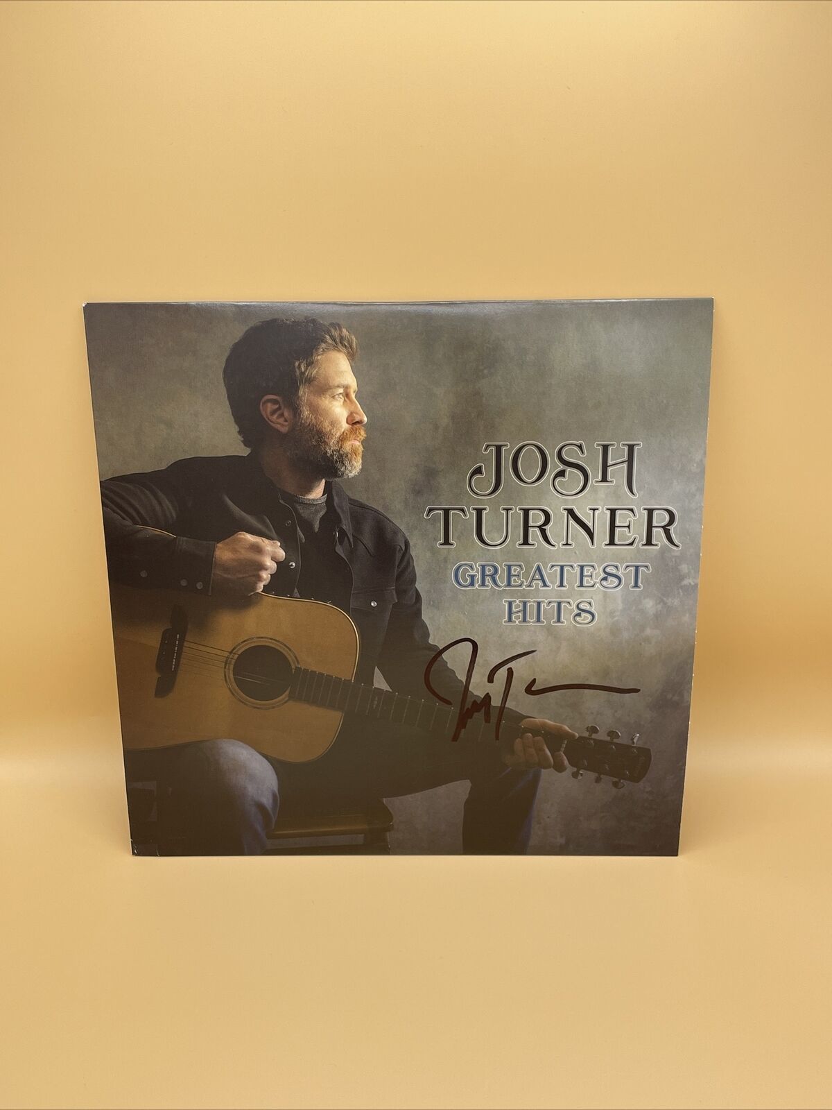 Josh Turner - Greatest Hits Ivory Vinyl Signed Country