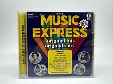 MUSIC EXPRESS: ORIGINAL HITS ORIGINAL STARS CD K-Tel 3624-2 Good picture