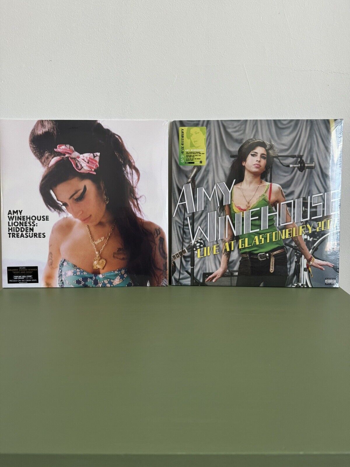 Amy Winehouse. Set -2 Two double vinyl LP records.  New & sealed.